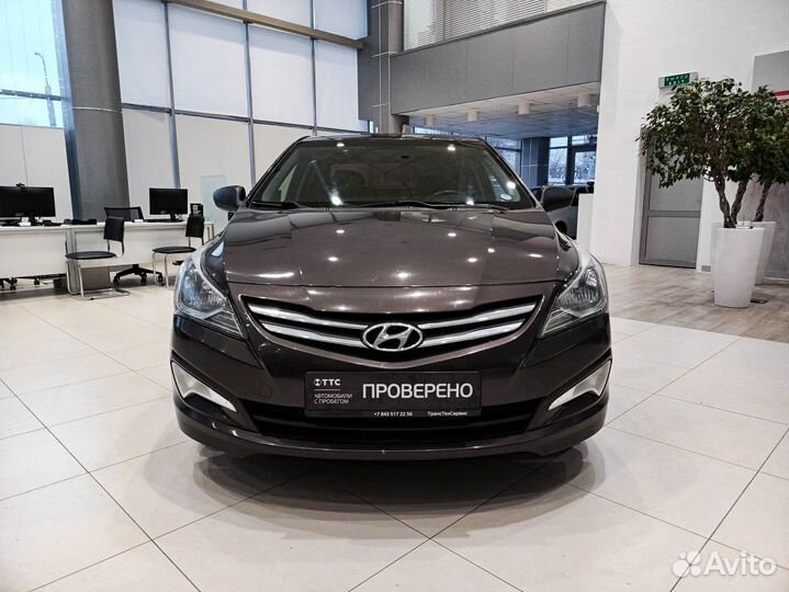 Hyundai Solaris 1.4 AT, 2015, 186 167 км