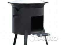 Печь-мангал для казана