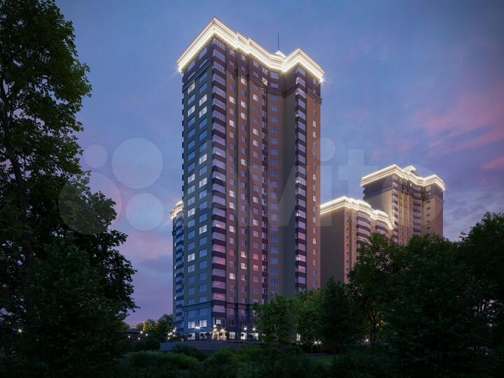 2-к. квартира, 40,9 м², 3/27 эт.