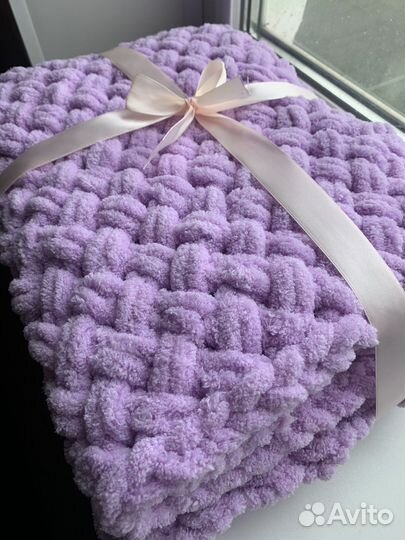 Плед детский плюшевый