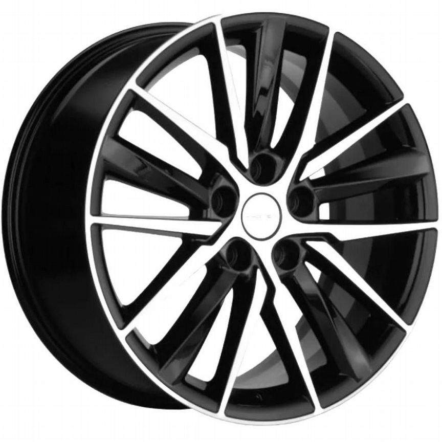 Диски Khomen KHW1807 8x18 5x114.3 ET53 D54.1 Black-FP