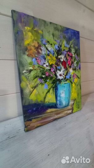 Картина маслом на холсте 