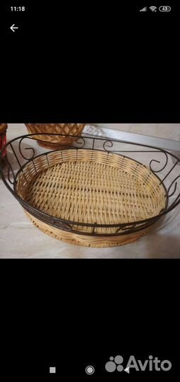 Плетёная посуда