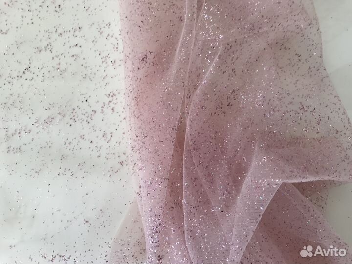 Фатин с глиттером, фатин с блёстками