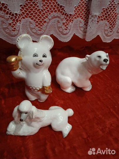 Фарфоровые статуэтки СССР