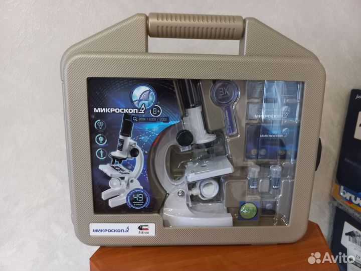 Новый микроскоп, 41 предмет