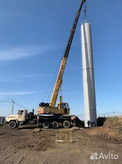 Резервуары стальные (ргс) для гсм, воды и пр
