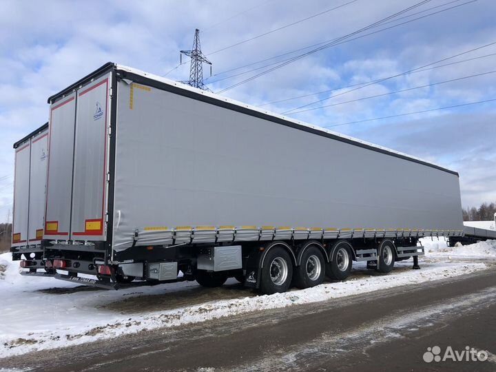 Полуприцеп шторно-бортовой Тонар T4-16V (97882), 2023