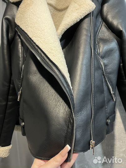 Дубленка авиатор