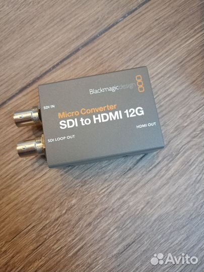 Blackmagic design micro converter SDI TO hdmi 12G
