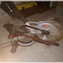 Торцовочная пила с протяжкой зубр зпт-255-1800 пл