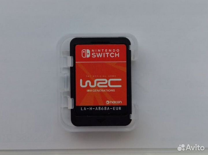 WRC generations nintendo switch