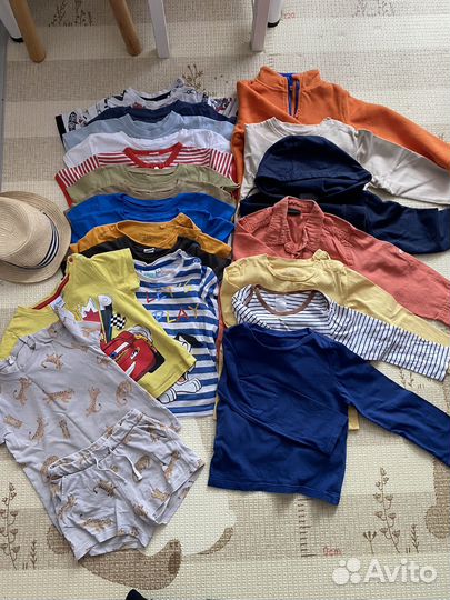 Вещи пакетом на мальчика 86 92 98