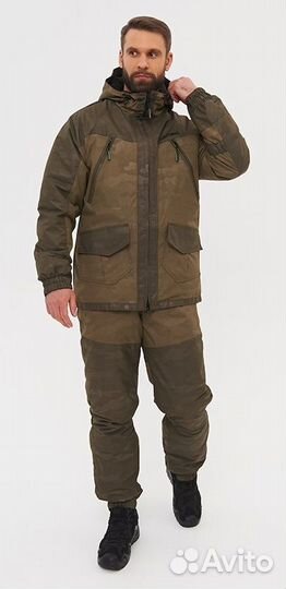 Костюм демисезонный Горка Люкс цв.хаки