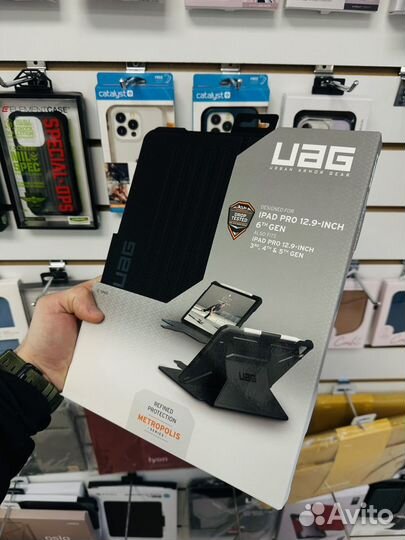 Чехол UAG Metropolis для iPad Pro 12.9 черный