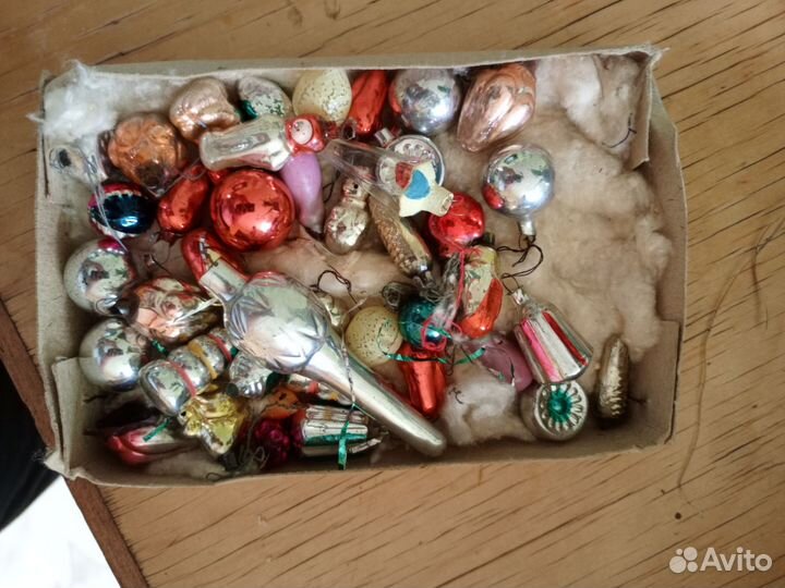 Елочные игрушки СССР