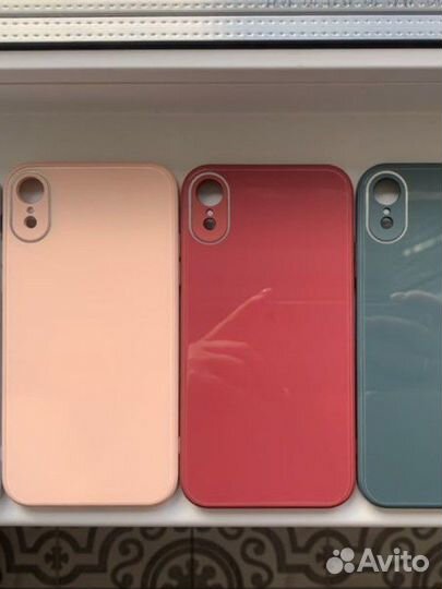 Чехол из закаленного стекла на iPhone XR