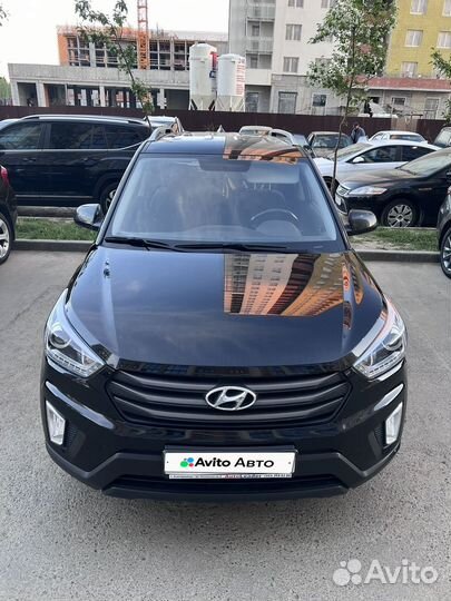 Hyundai Creta 2.0 AT, 2019, битый, 46 000 км