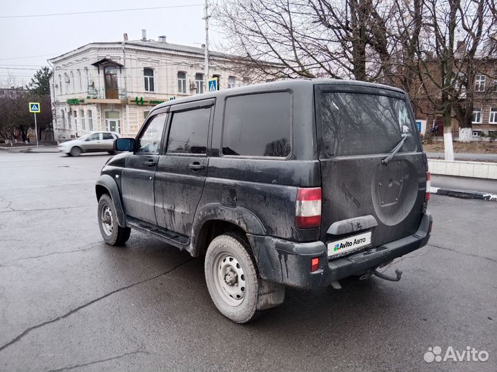 УАЗ Patriot 2.7 МТ, 2008, 275 000 км