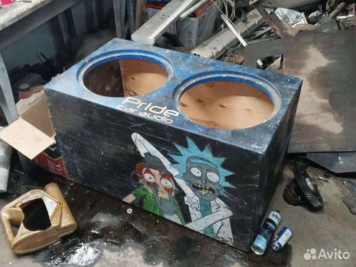 Продам короб под 2х15 сабуфера