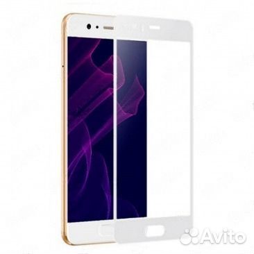 Защитное стекло для Honor Huawei P10 full (белый)