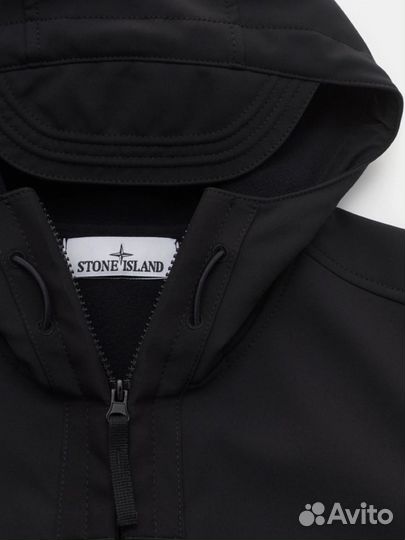 Куртка Stone island soft shell R black 79