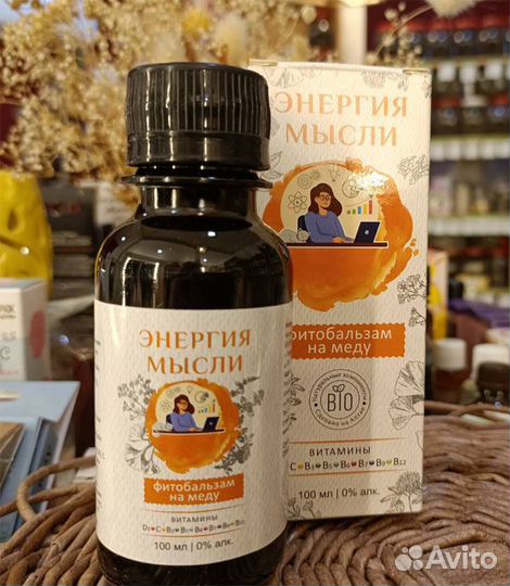 Фитобальзам на меде 