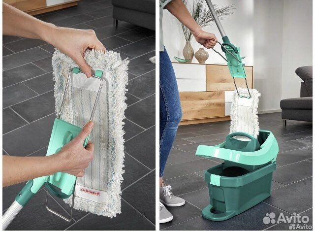 Швабра Profi c телескопической ручкой и насадкой