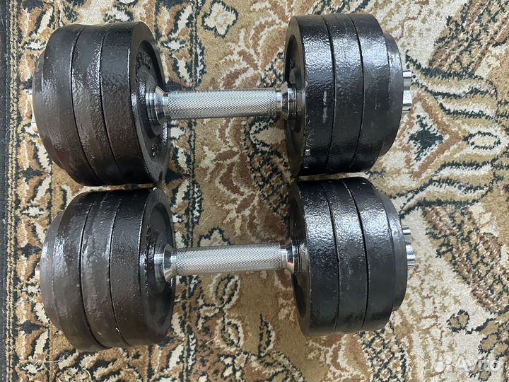 Гантели торнео 40 кг