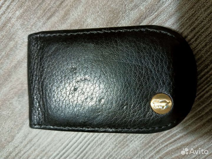 Зажим для денег кожа