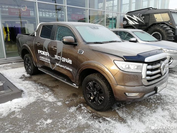 Дефлектор капота (Classic черный) Great Wall Poer