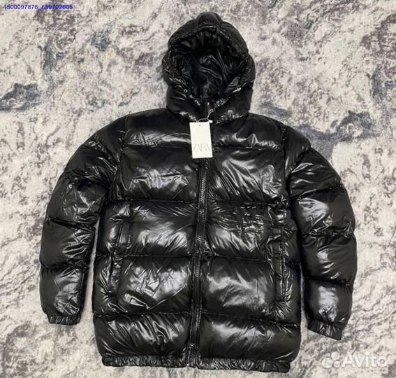 Пуховик Zara x Moncler puffer jacket (Арт.60349)