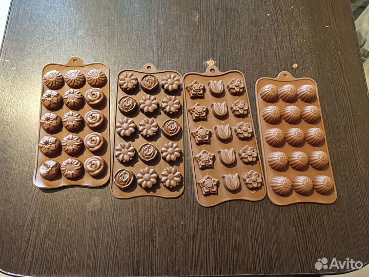 Формочки для шоколада силиконовые