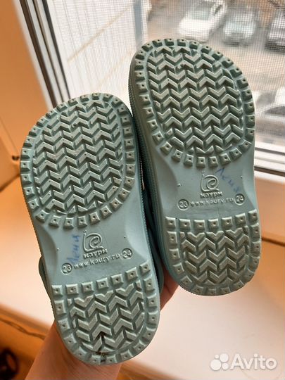 Тапочки crocs детские аналог