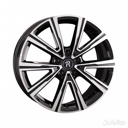 Литые диски 7x18 5x112 66.6 ET22 Реплика (LS) B285 BKF