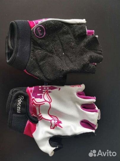 Шлем+перчатки велосипедные