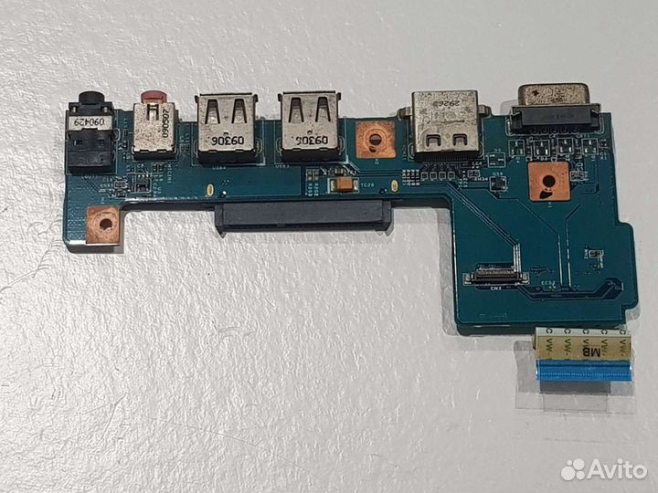 Плата с разъемами USB audio Acer Aspire 5810T 5810