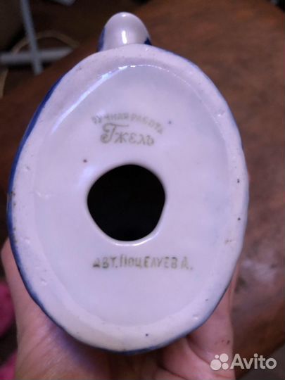 Петушок статуэтка Гжель