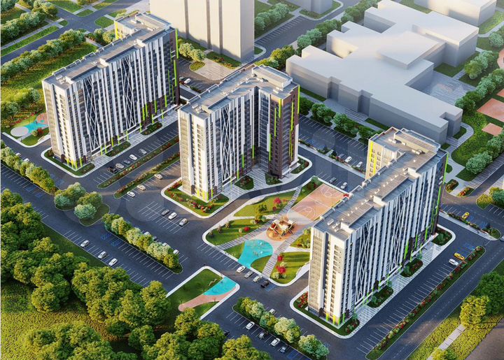 2-к. квартира, 49,4 м², 10/16 эт.