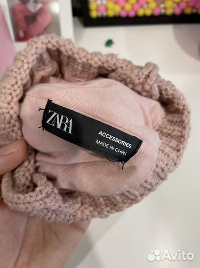 Шапка для девочки zara