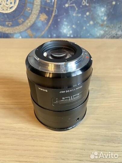 Объектив sigma 35 mm 1 4 canon