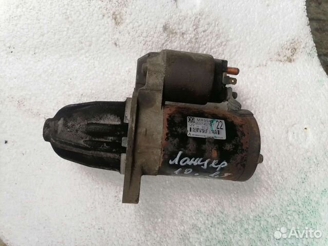 Стартер митсубиси ланцер 10 2008г 1.5 мт