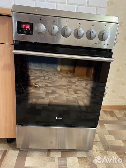 Плита электрическая Haier стеклокерамика