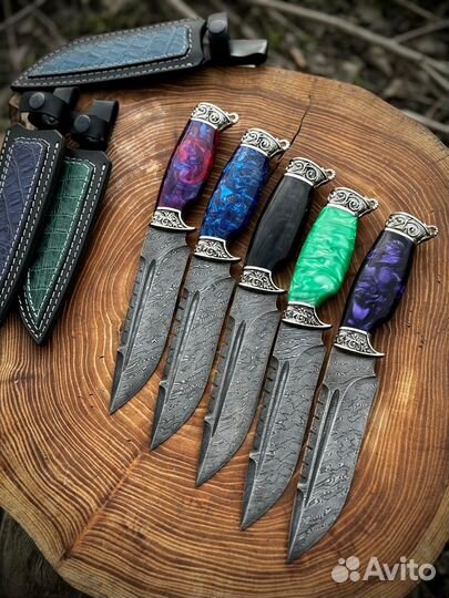 Нож из дамасской стали на подарок