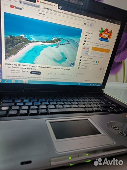 Ноутбук Asus x50sl для учебы, работы, интернета