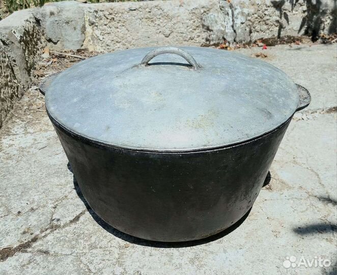 Казан чугунный 7 л