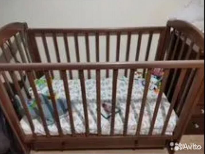 Детская кровать С маятником Кубаночка Лель