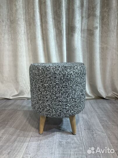 Пуф круглый букле