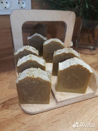 Натуральное мыло на соке лопуха