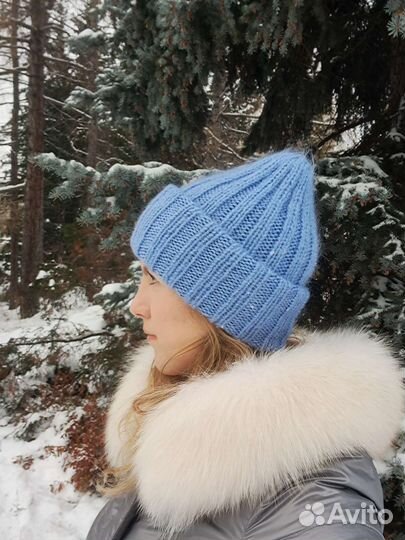 Шапка из мохера